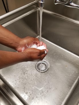 Hand washing for healthy hands