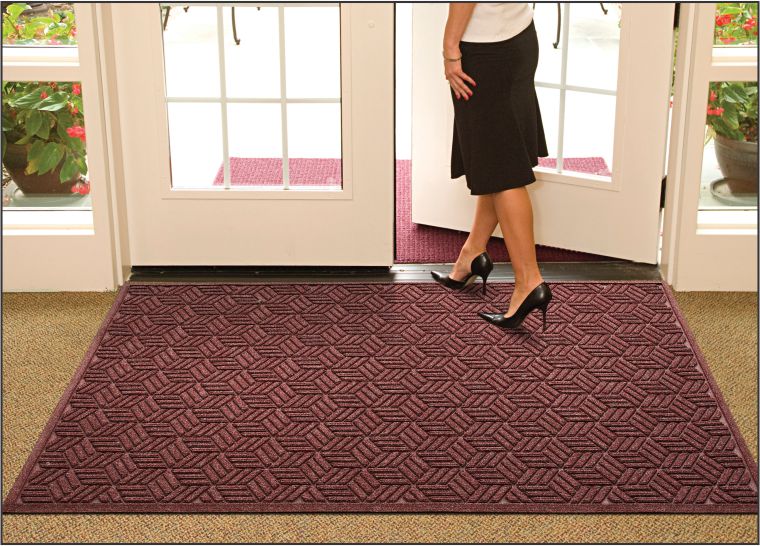 Preventing floor wear and tear with commercial mats